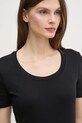 Хлопковая футболка United Colors of Benetton чёрный 3GA2D1066