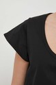 United Colors of Benetton t-shirt bawełniany 3096DV01B czarny