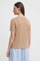 Одежда Льняная футболка United Colors of Benetton 3KGQD106U бежевый