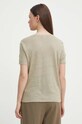 Одяг Льняна футболка United Colors of Benetton 3KGQD106U зелений