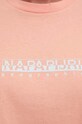 Napapijri tricou din bumbac portocaliu NP0A4GDDP1I1