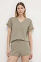 Футболка лаунж United Colors of Benetton 10C13M01O зелёный SS24