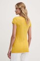 Îmbrăcăminte Sisley tricou 3TNHL4007 galben