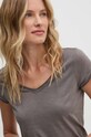 Sisley t-shirt szary 3TNHL4007