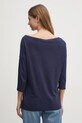 Odzież Sisley longsleeve 3QU4L12EE granatowy