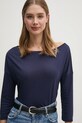 Sisley longsleeve granatowy 3QU4L12EE
