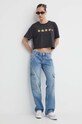 Volcom tricou din bumbac B3512406 gri SS24