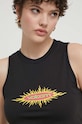 Bavlněný top Volcom černá B4512405
