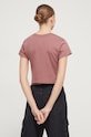 Odzież Converse t-shirt bawełniany 10026043.A01 różowy