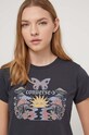 Converse tricou din bumbac 10026043.A02 multicolor SS24