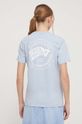 Odzież Converse t-shirt bawełniany 10026048.A03 niebieski