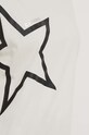 Bavlněné tričko Converse 10027031.A01 béžová
