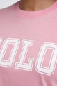 Bavlnené tričko Polo Ralph Lauren 211935591 ružová