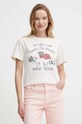 Polo Ralph Lauren t-shirt in cotone beige 211935595