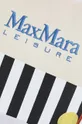 Bombažna kratka majica Max Mara Leisure Ženski