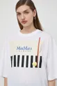 bianco Max Mara Leisure t-shirt in cotone