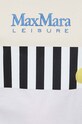 Max Mara Leisure pamut póló 2416971018600 fehér