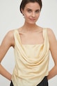 Топ Sisley жовтий 5SYELH00Y