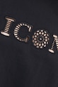 Sisley t-shirt bawełniany 3AIRL1056 czarny