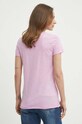 Odzież Sisley t-shirt 3TNHL103L różowy