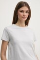 Хлопковая футболка Sisley серый 3I1XL101S