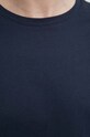 Sisley t-shirt bawełniany granatowy 3I1XL101S