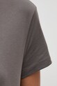 Odzież Sisley t-shirt bawełniany 3I1XL101S szary