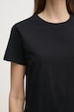Sisley t-shirt bawełniany 3I1XL101S czarny