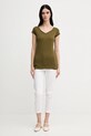 Футболка Sisley 3TNHL400E зелёный SS25