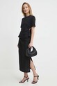 Футболка Sisley 3X23L105M чорний SS24