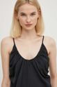 Sisley top negru 51MGLH016
