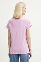 Odzież Sisley t-shirt bawełniany 3I1XL1058 różowy