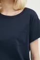 blu navy Sisley t-shirt in cotone