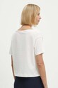 Odzież Sisley t-shirt bawełniany 3096L400N beżowy
