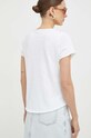 Ρούχα Βαμβακερό μπλουζάκι American Vintage T-SHIRT MC COL V SON02AGE24 λευκό