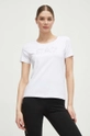 bianco EA7 Emporio Armani t-shirt