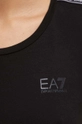 czarny EA7 Emporio Armani t-shirt