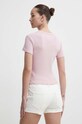 Odzież Abercrombie & Fitch t-shirt KI139.4285.605 różowy