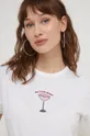 Βαμβακερό μπλουζάκι Abercrombie & Fitch Γυναικεία