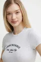 szary Abercrombie & Fitch t-shirt