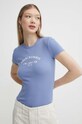 Abercrombie & Fitch t-shirt niebieski KI157.4021.221