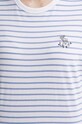 Bavlněné tričko Abercrombie & Fitch modrá KI157.4023.202