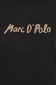 Памучна тениска Marc O'Polo 403206751377 черен