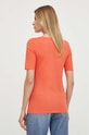 Ρούχα Βαμβακερό μπλουζάκι Marc O'Polo 403218351003 πορτοκαλί