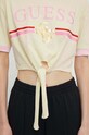 Guess t-shirt bawełniany MYLAH V4GI00.I3Z14 żółty