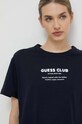 Хлопковая футболка Guess тёмно-синий V4GI05.K8G01