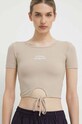 Футболка Guess бежевый V4GP03.KBCO2