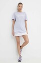 Хлопковая футболка Guess AYLA V4GI06.K8G01 фиолетовой SS24