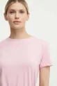 różowy Guess t-shirt SKYLAR Damski