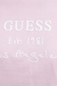 Bavlnené tričko Guess DAKOTA V4GI13.JA914 ružová